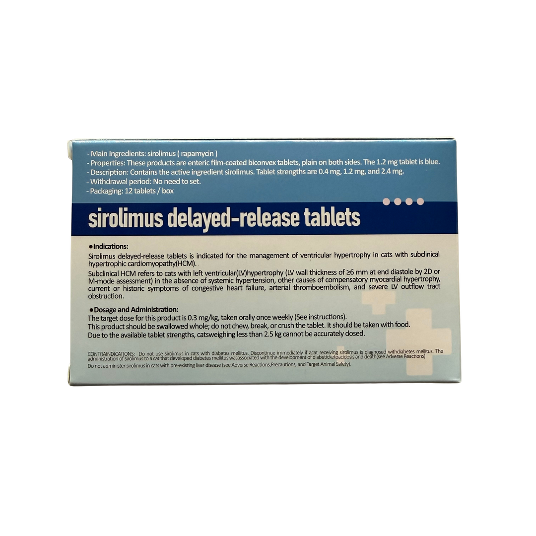 Sirolimus (Rapamune® / Rapamycin) – Advanced Support for Feline Hypertrophic Cardiomyopathy (HCM)