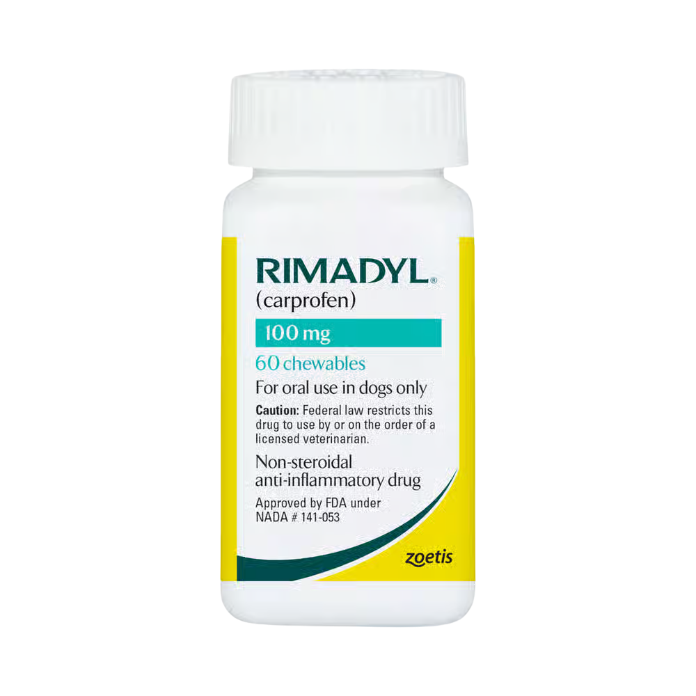Rimadyl (carprofen) NSAID Chewable Tablet for Dogs