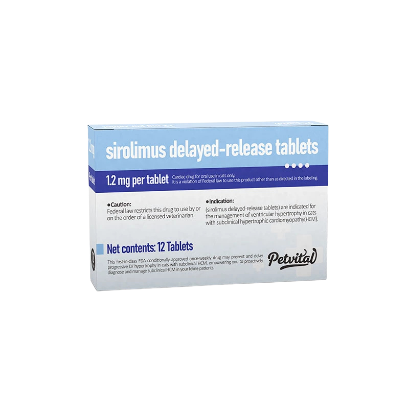 Sirolimus (Rapamune® / Rapamycin) – Advanced Support for Feline Hypertrophic Cardiomyopathy (HCM)