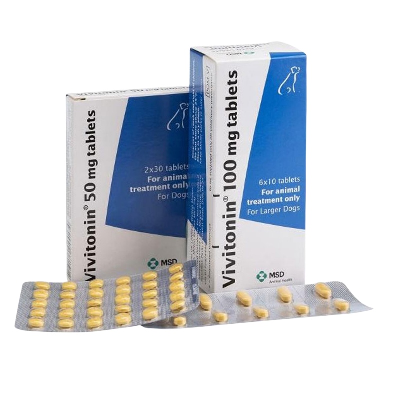 Vivitonin (Propentofylline) Tablets for Dogs - Vitality Support for Senior Canines